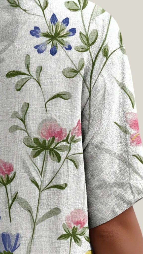 Robe d’été femme fleurie