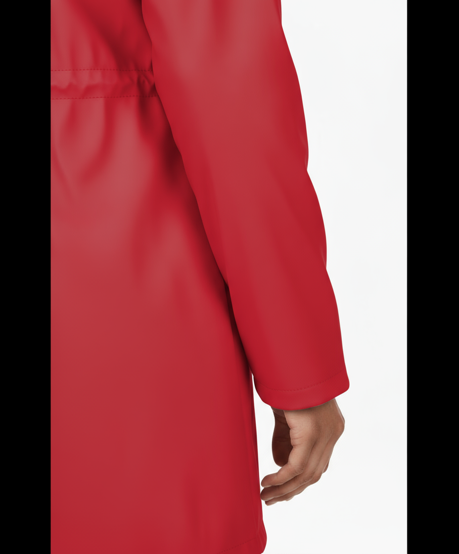 Dames waterdichte jas met capuchon