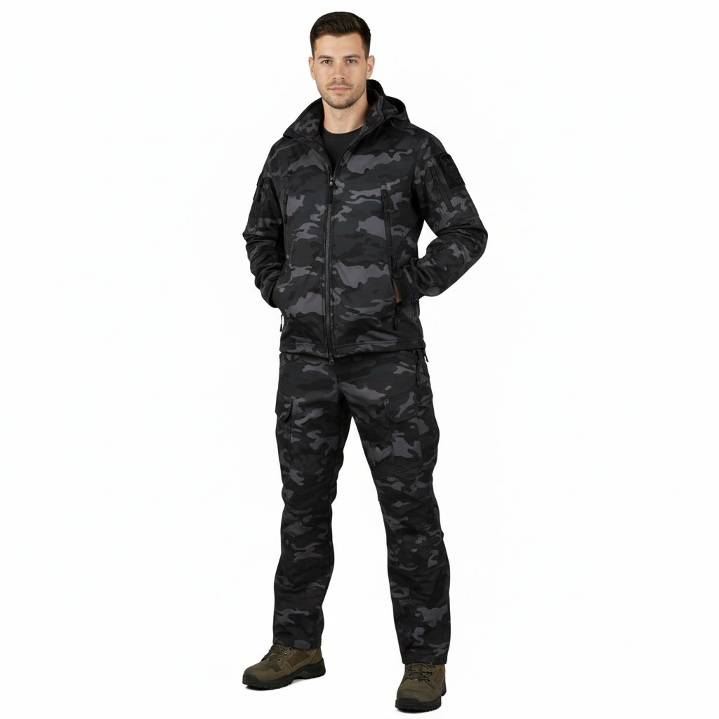 Grey Camouflage / 3XL