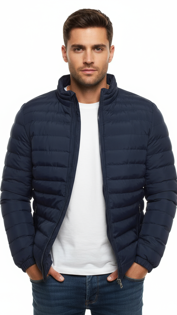 Doudoune Homme Zip Intégral
