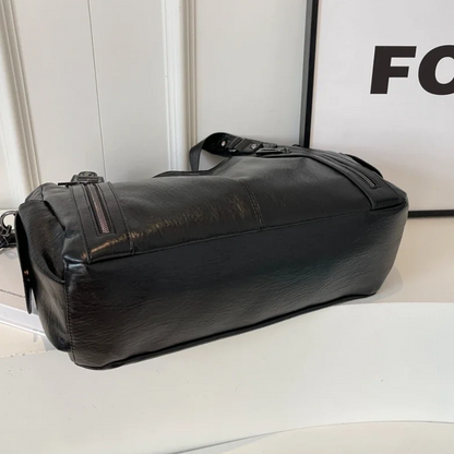 Sac à main rétro texturé femme