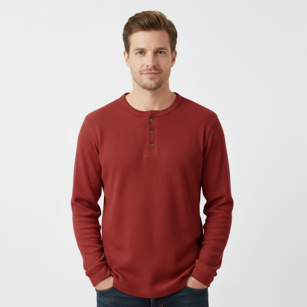 Heren katoenen T-shirt | ronde hals