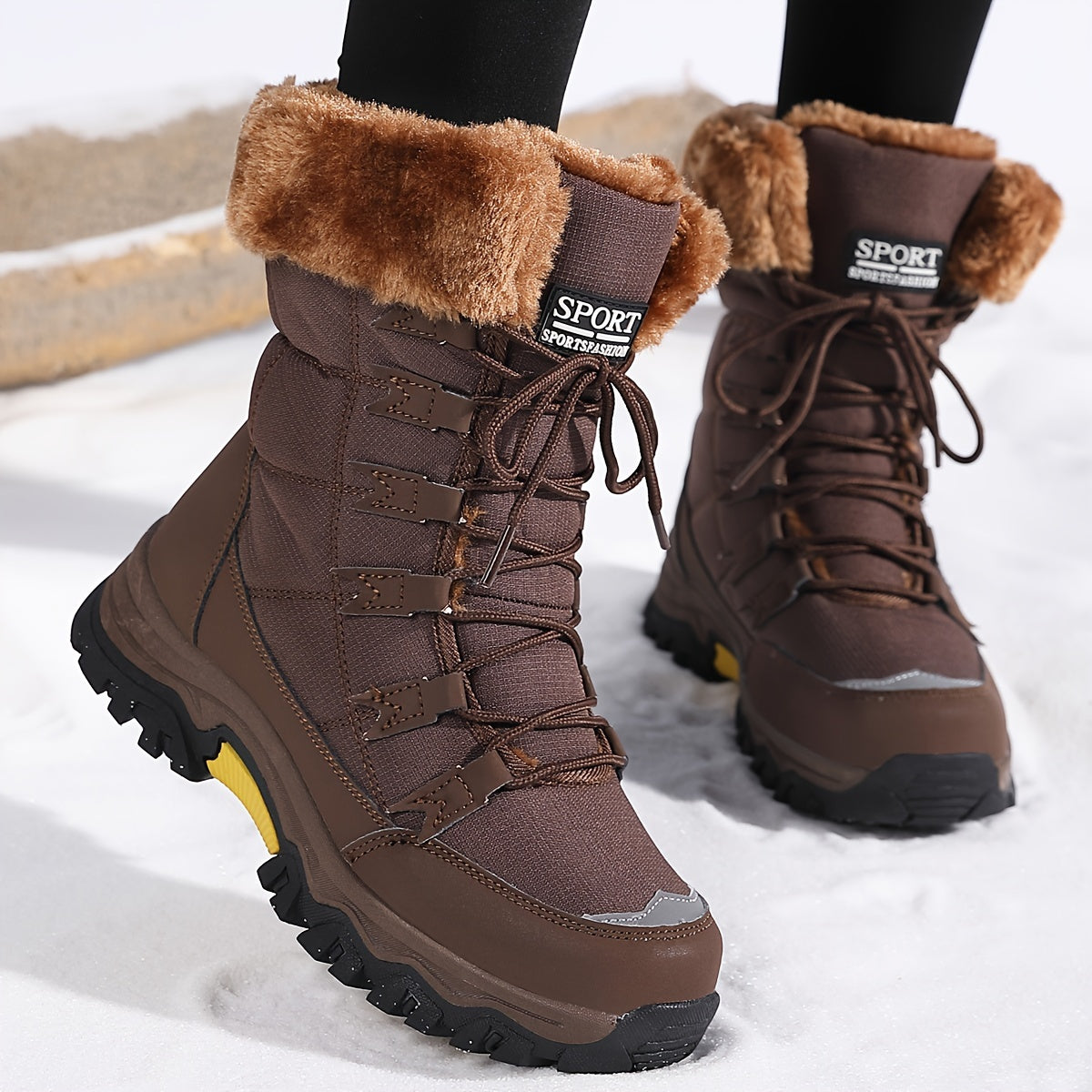 Bottes d'Hiver Femme Chaudes | Imperméables & Isolantes