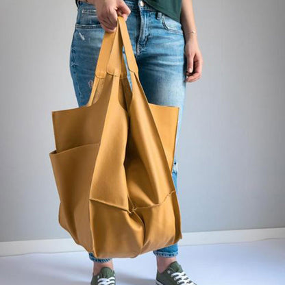 Sac cabas vintage oversize femme