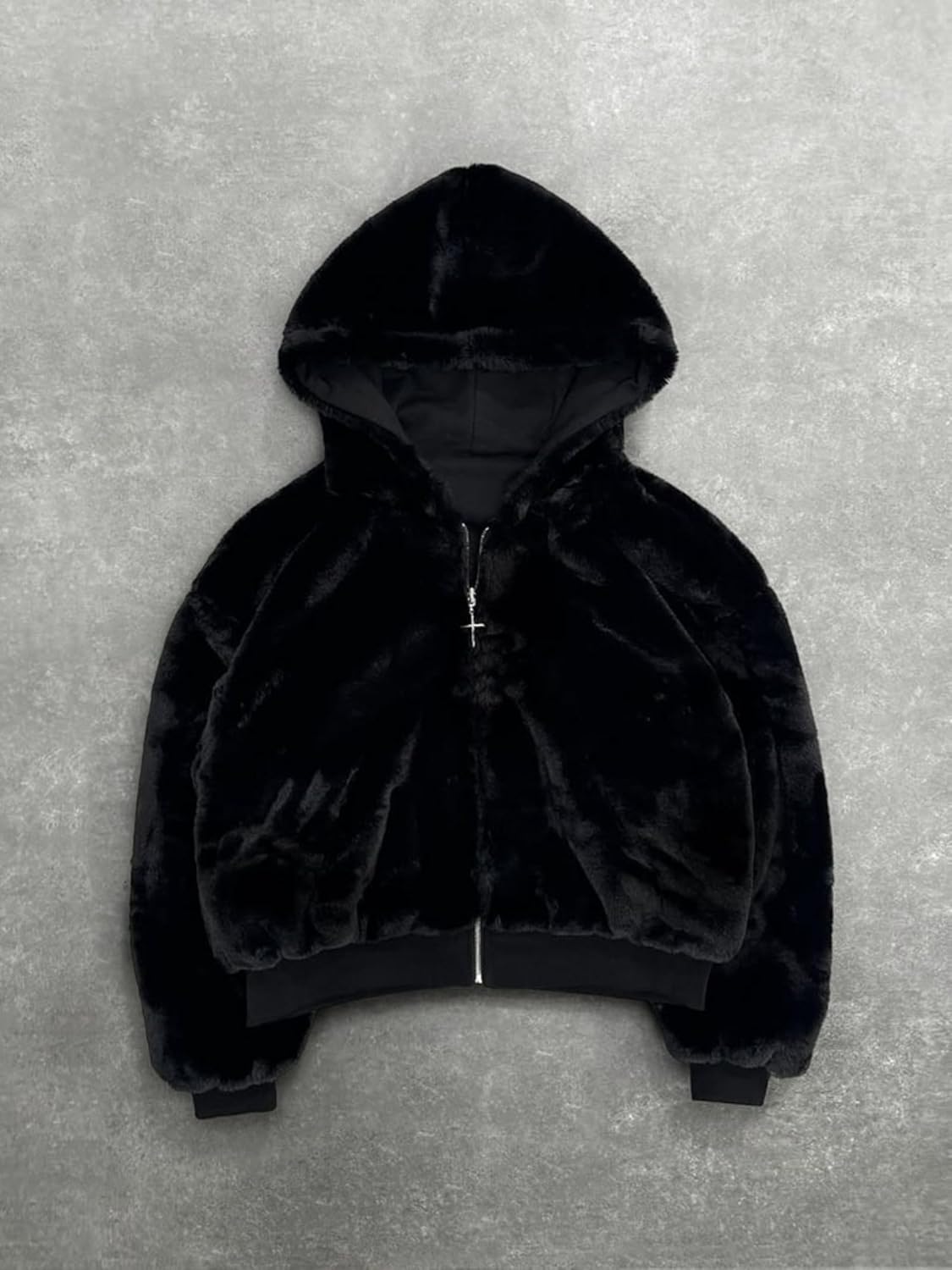 Dames omkeerbare hoodie met luipaardprint