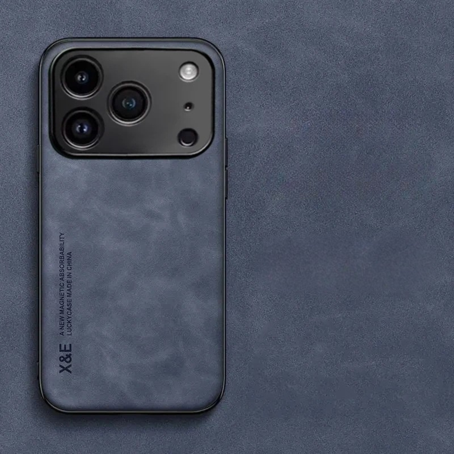 Coque iPhone suède premium antirayures