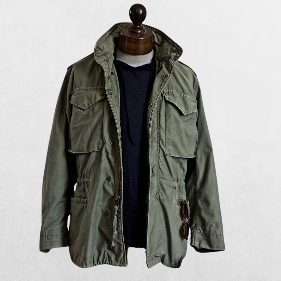 Heren field jacket met capuchon