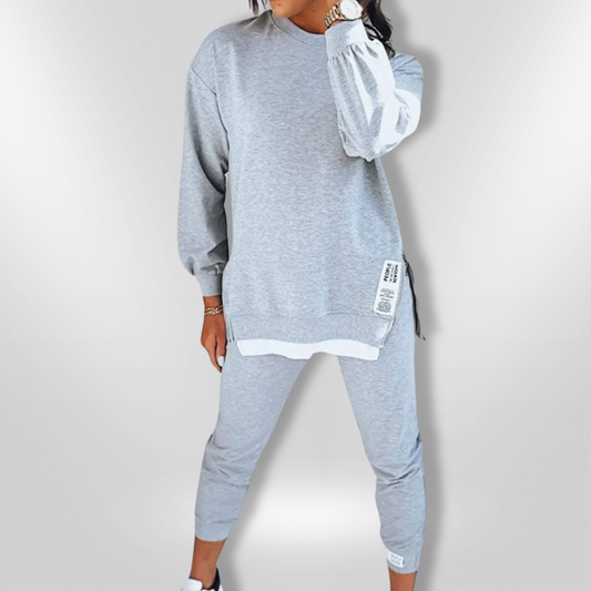 Dames loungewear set | oversized sweater & joggers