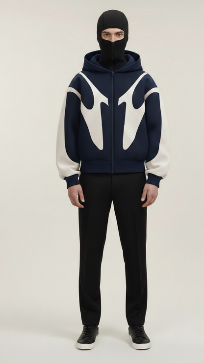 Sweat à capuche cagoule unisexe avec masque