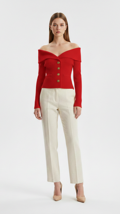 Gilet cardigan femme maille chaude