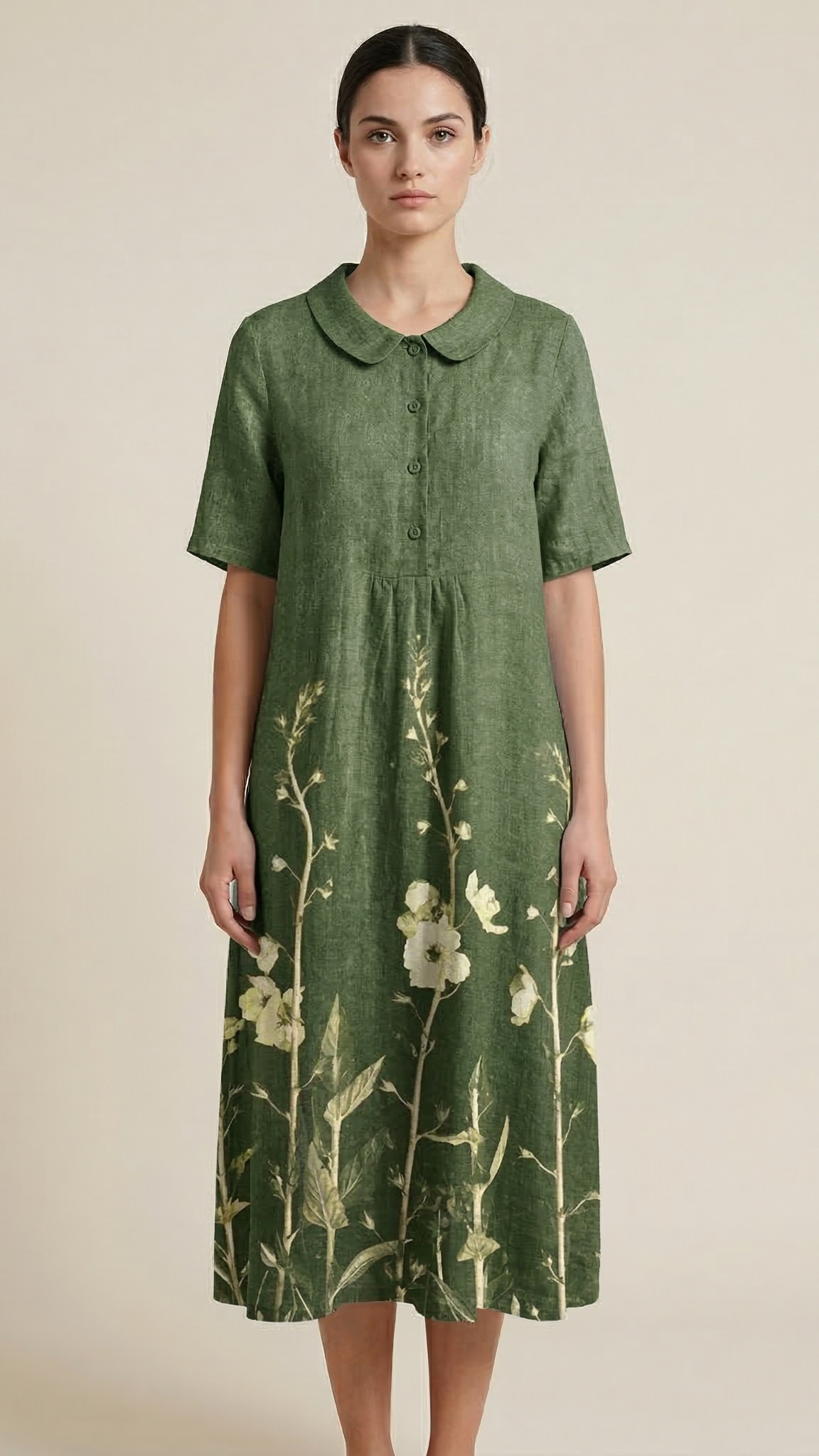 Robe d’été femme fleurie