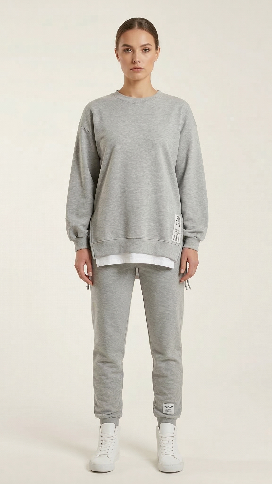 Ensemble détente femme sweat oversize jogging