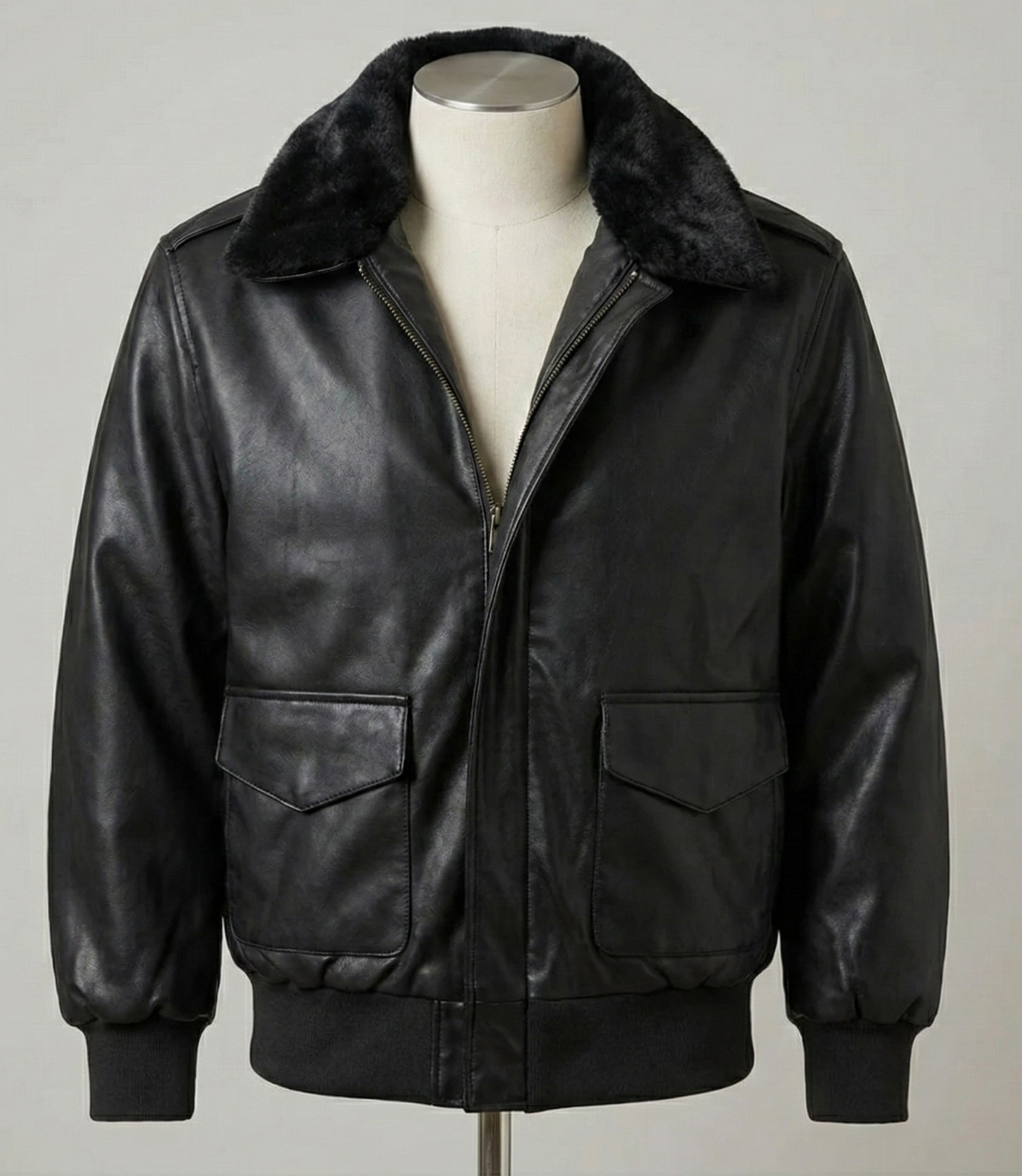 Heren winter bikerjack