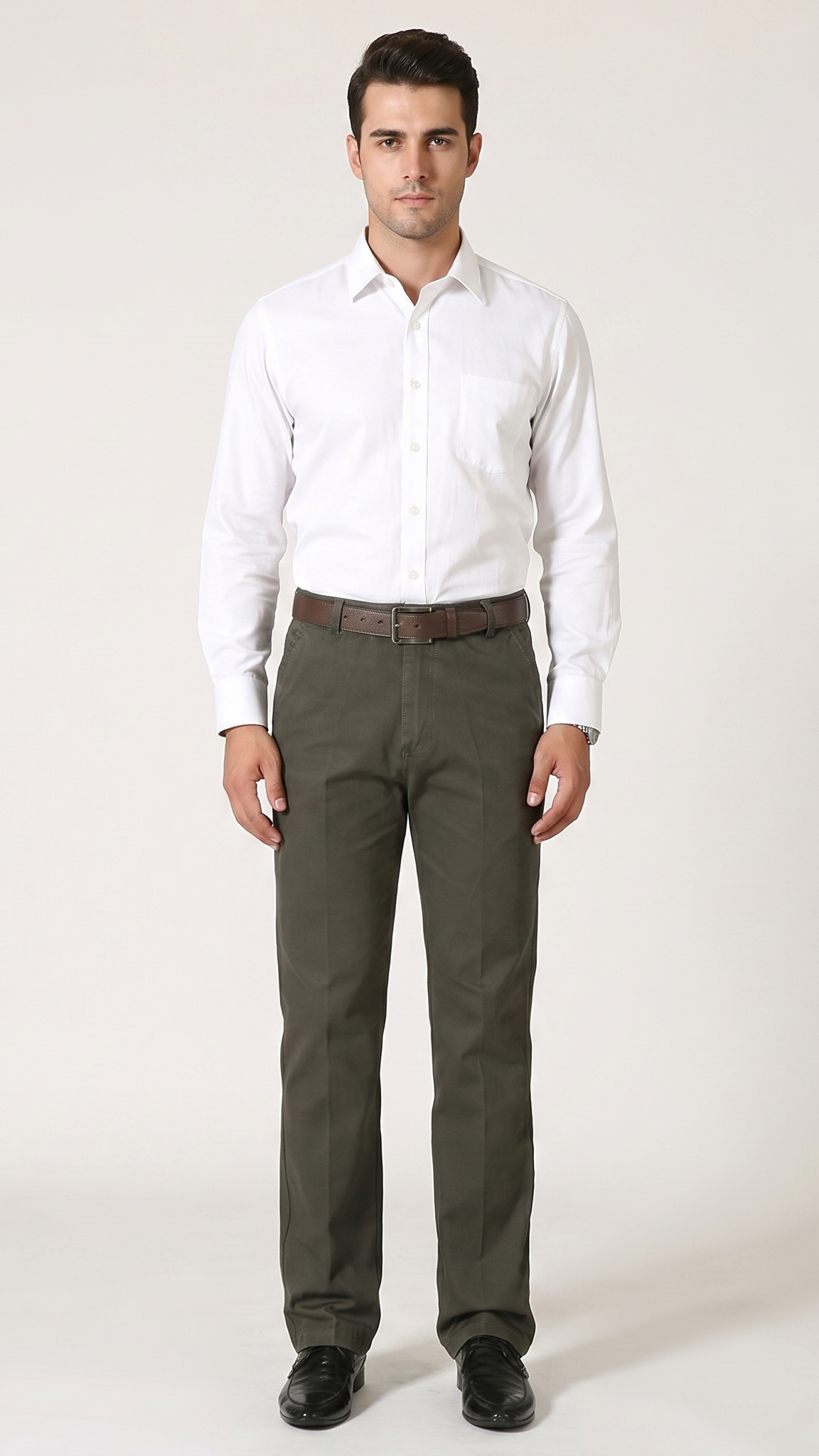 Vert olive foncé / 6XL (42)
