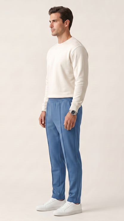 Pantalon jogging homme coupe slim à cordon