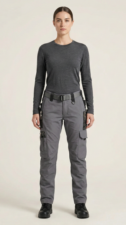 Pantalon cargo de travail homme déperlant