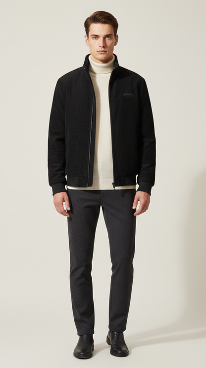 Veste d’hiver homme doublée chaude