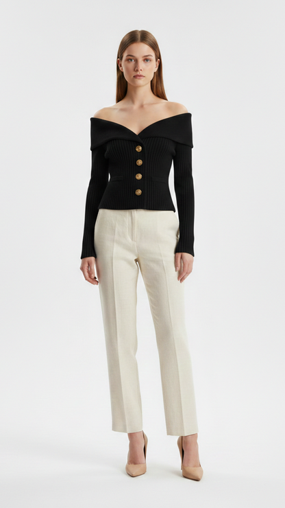 Gilet cardigan femme maille chaude
