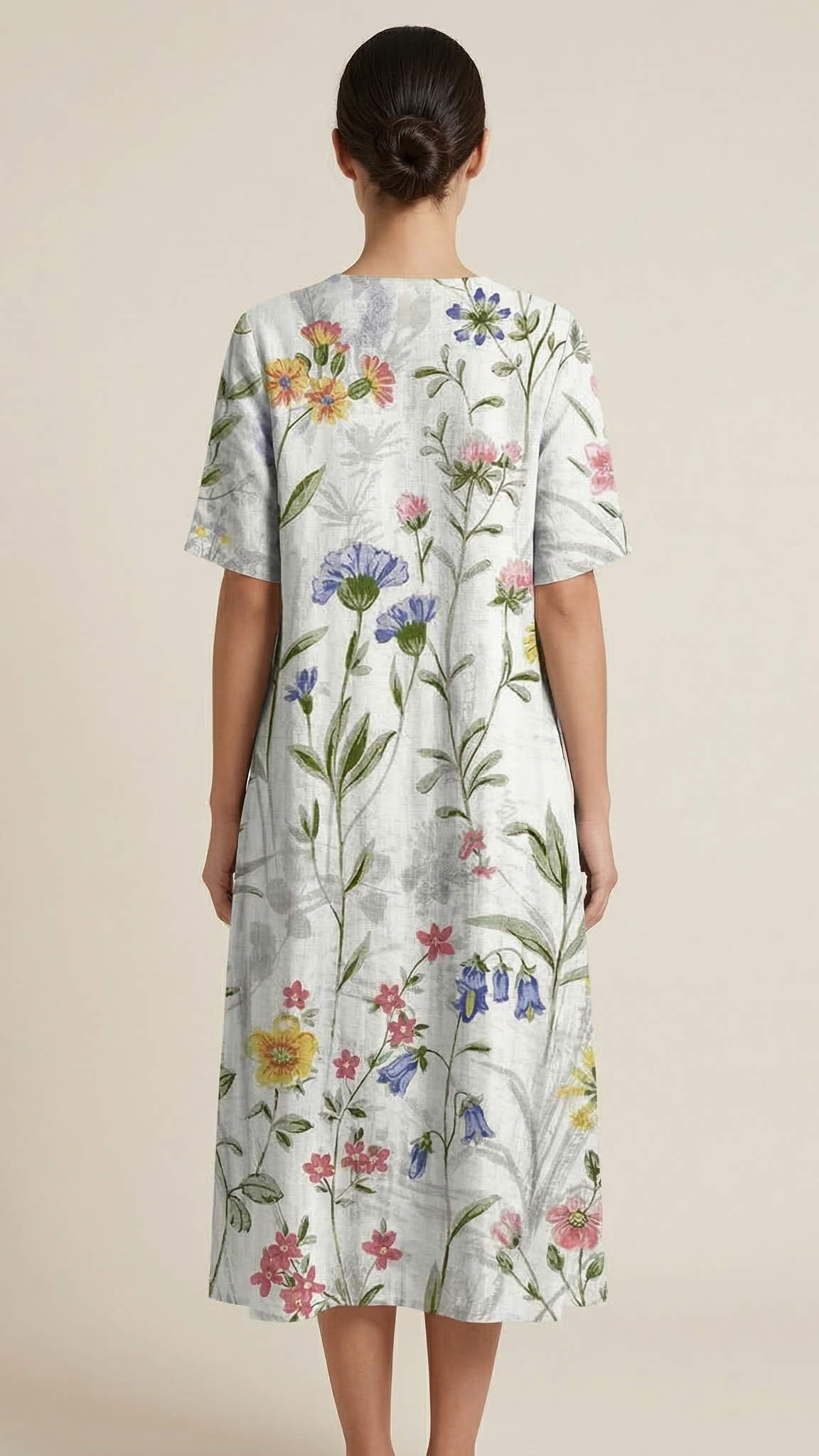 Robe d’été femme fleurie