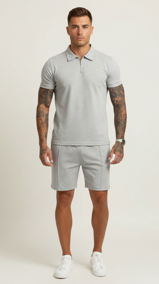 Ensemble polo court homme 2 pièces
