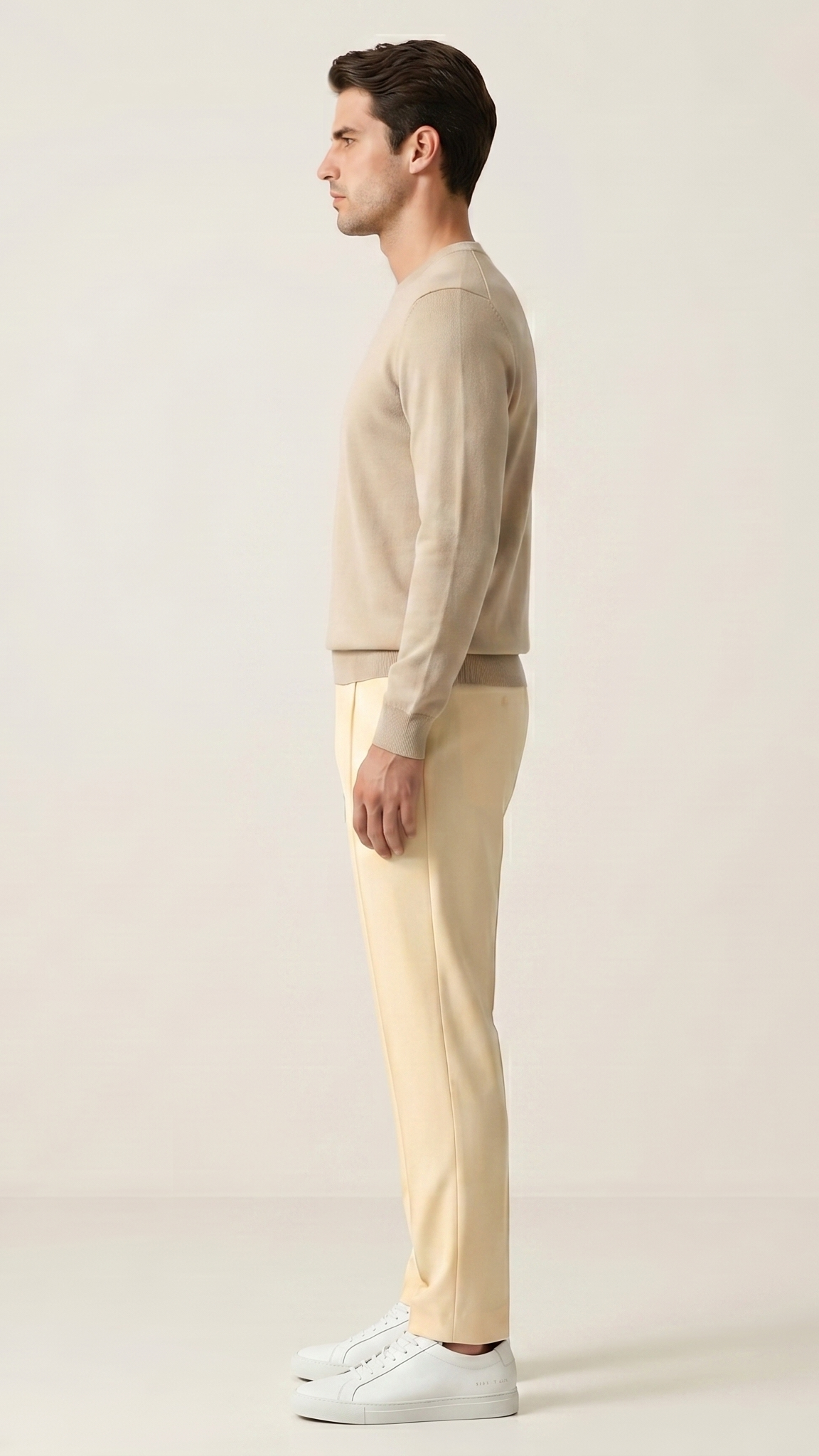 Pantalon jogging homme coupe slim à cordon