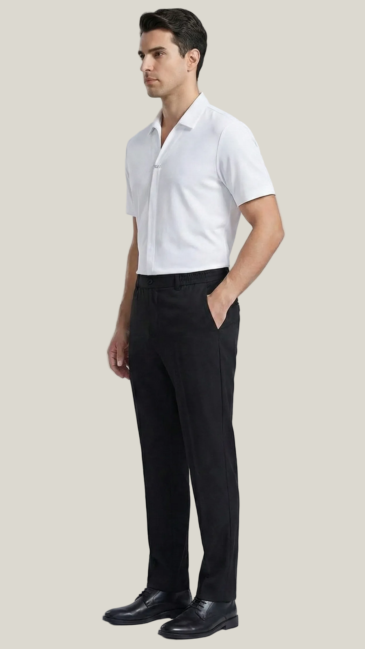 Ensemble 2 pièces homme coton-lin