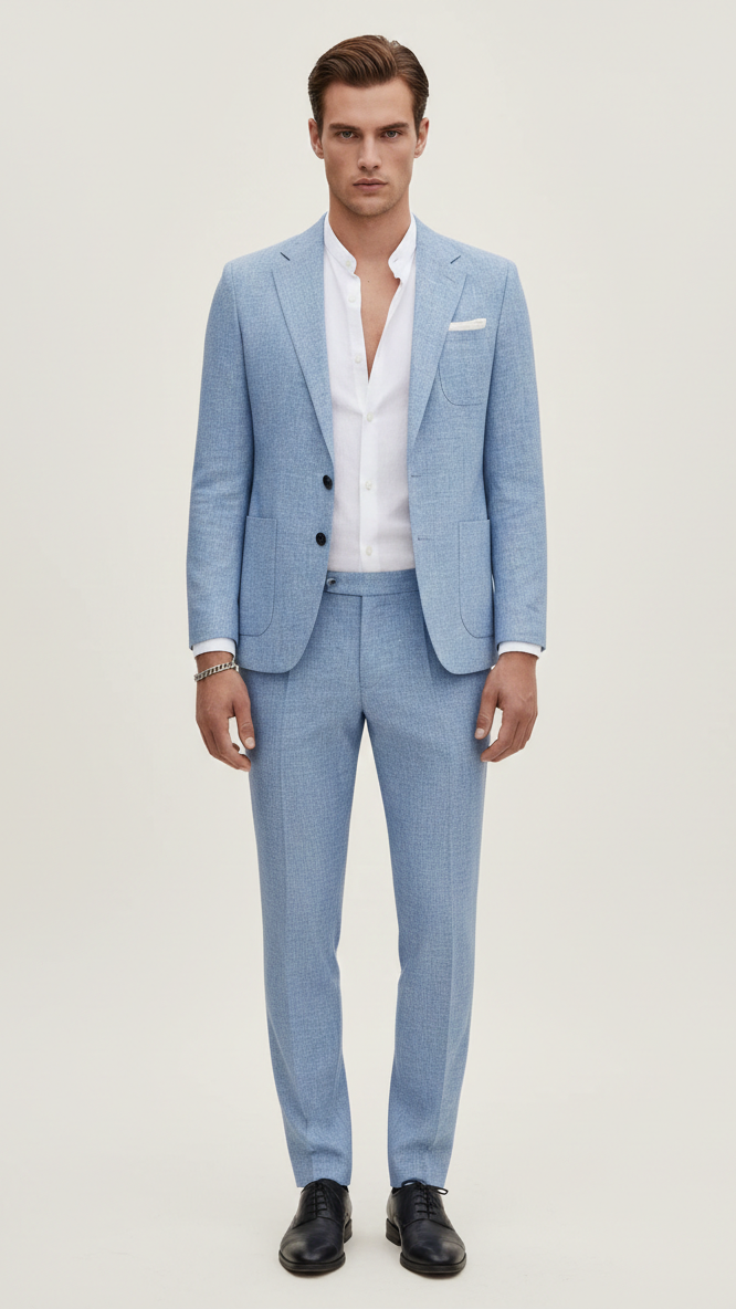 Costume homme 2 pièces veste pantalon