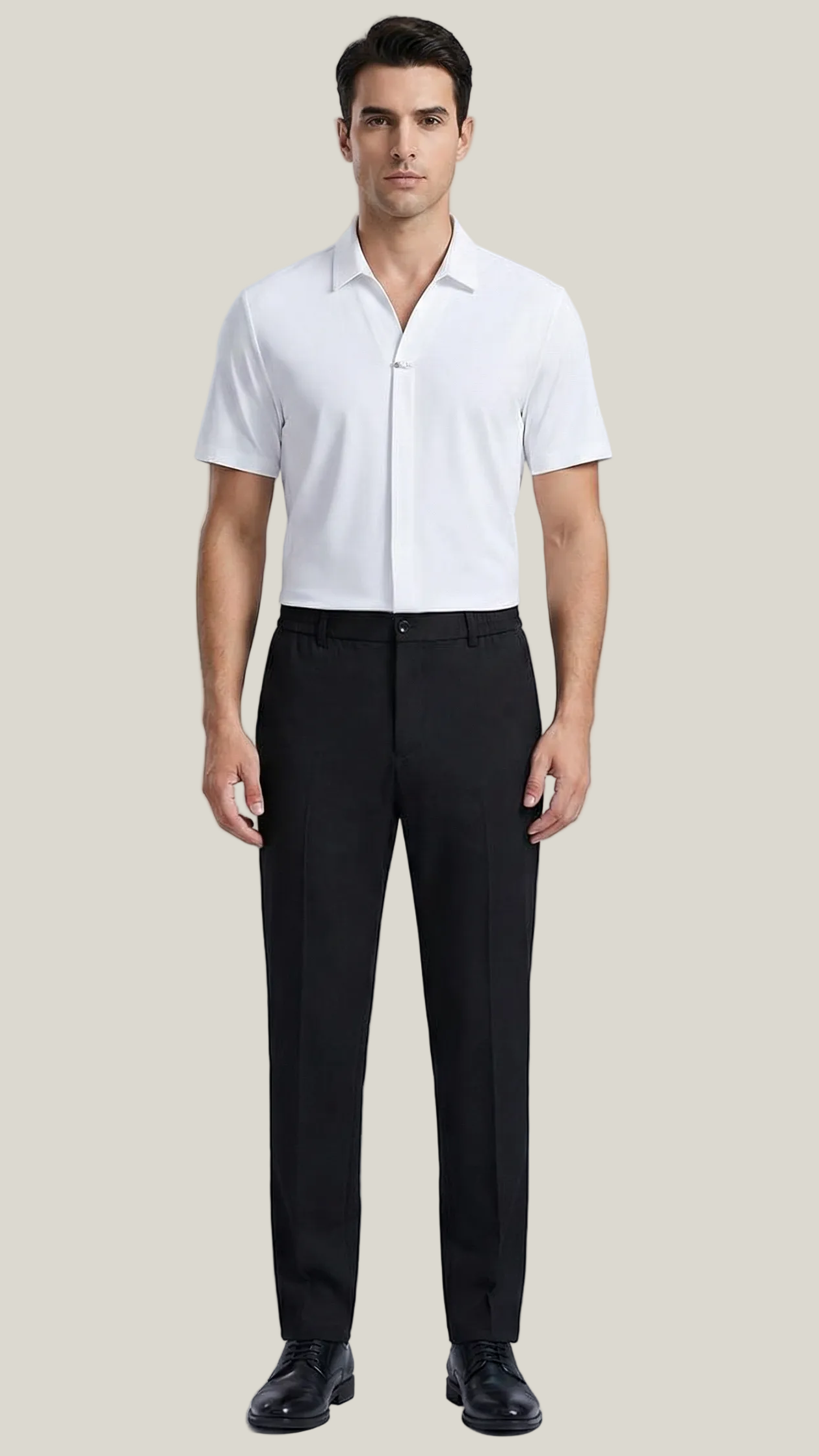 Ensemble 2 pièces homme coton-lin