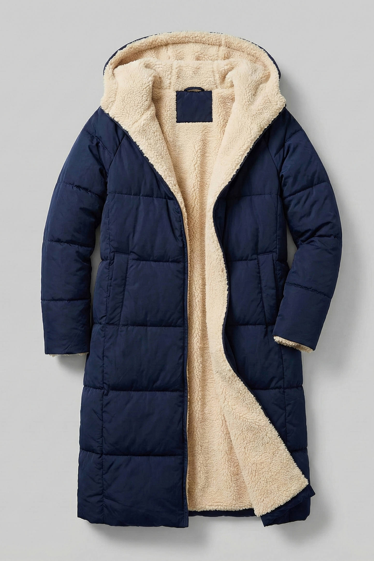 Dames trenchcoat | met fleecevoering