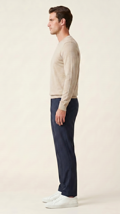 Pantalon jogging homme coupe slim à cordon