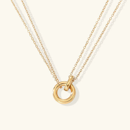 Collier chaîne dorée élégante Harper