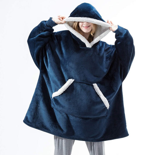 Unisex oversized hoodie deken