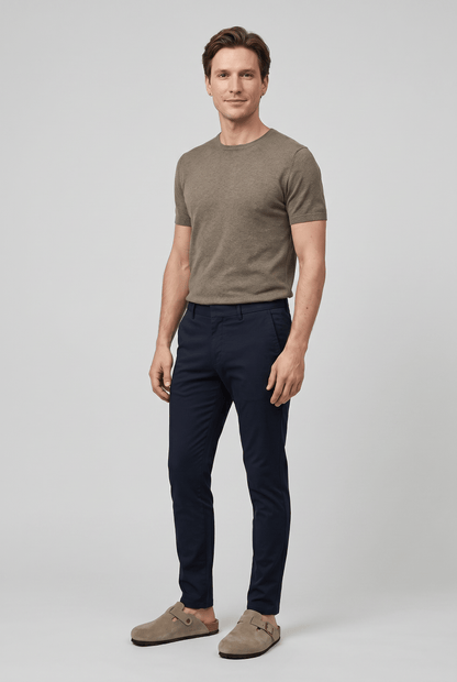 Sabots Homme à Enfiler Bout Rond | Boucle Réglable