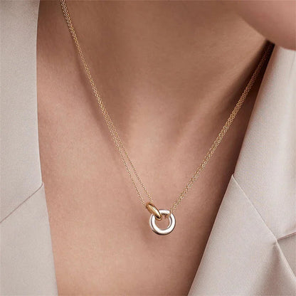Collier chaîne dorée élégante Harper