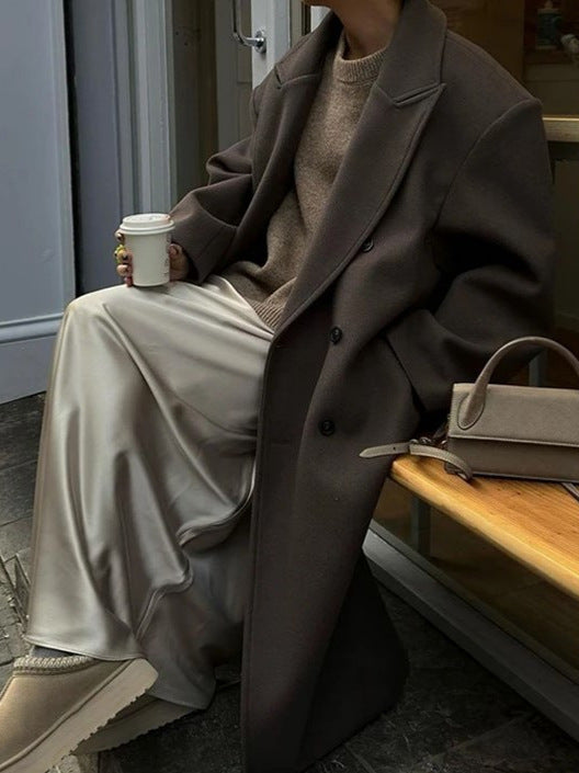 Noëlle – Manteau Oversize Élégant