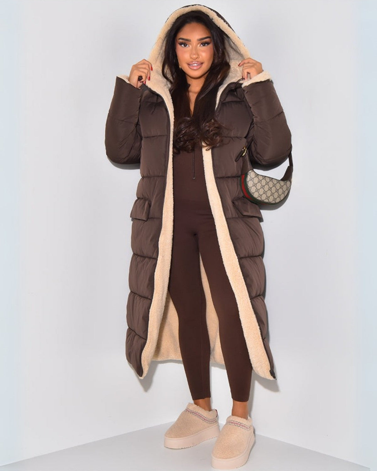 Manteau d'Hiver Femme Réversible | Design Double Face