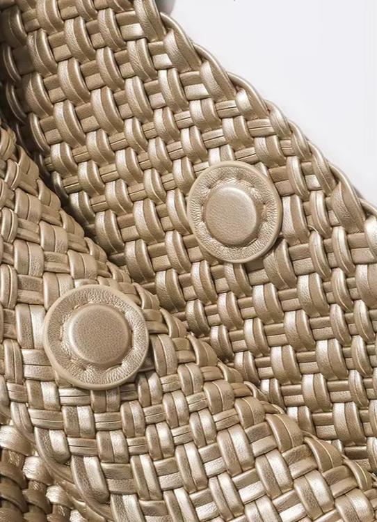 Sac cabas femme tissé luxe