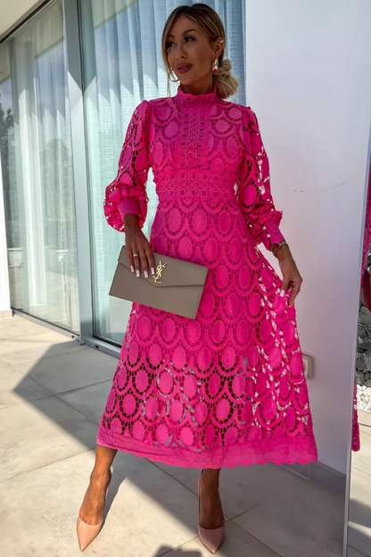 Robe midi élégante femme Amy