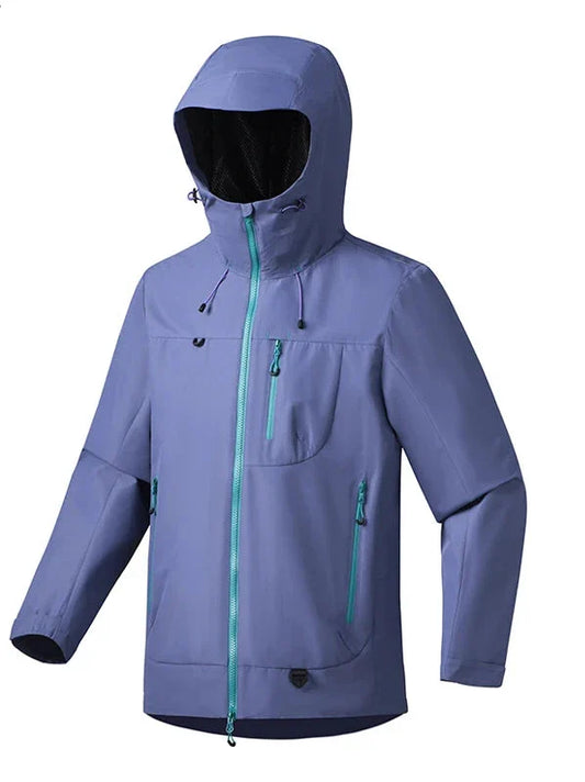 Unisex waterdichte regenjas met capuchon