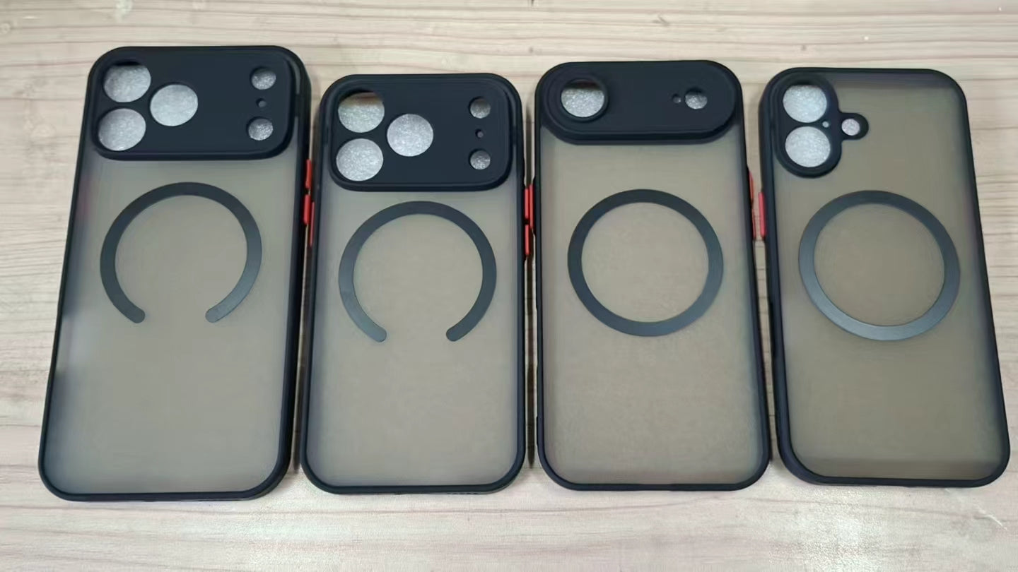 Coque iPhone MagSafe antichoc mate