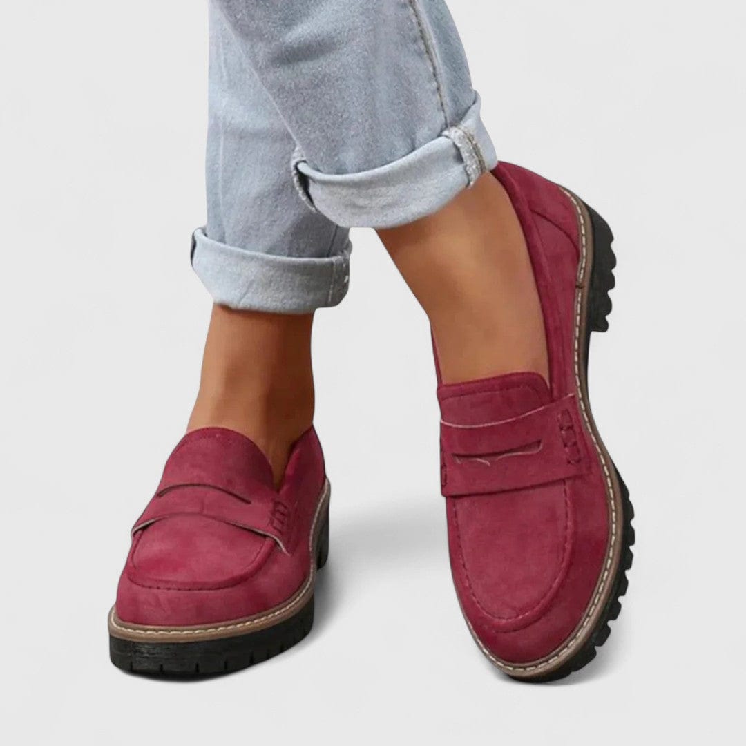 Mocassins Orthopédiques Femme | Semelle Crantée