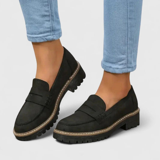 Mocassins Confort Femme | Semelle Crantée
