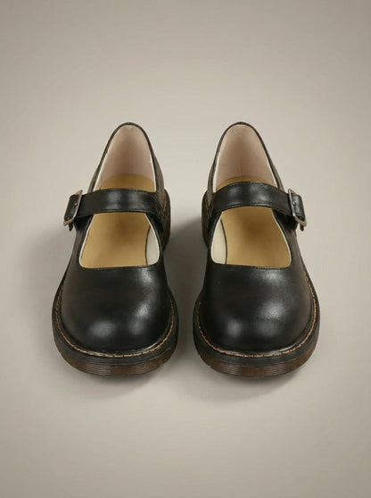 Chaussures Plates Femme à Bout Rond | Boucle Décorative