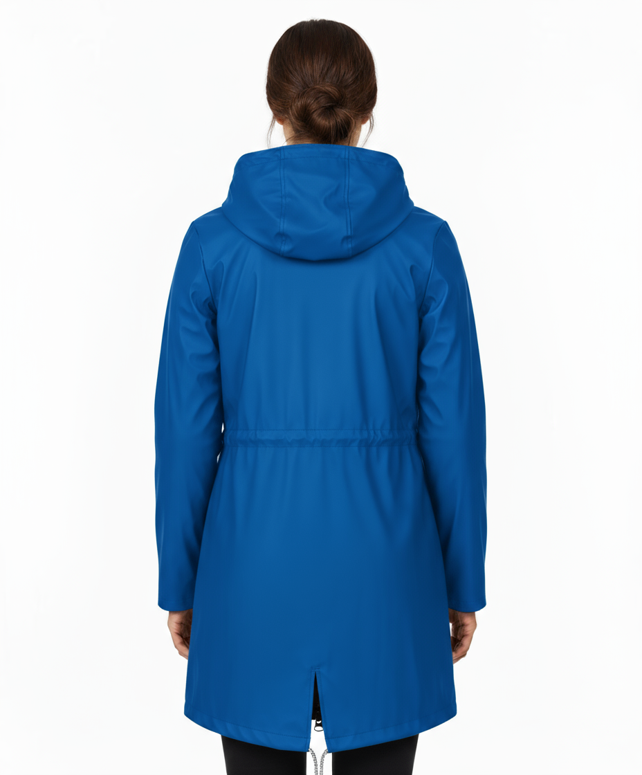 Dames waterdichte jas met capuchon