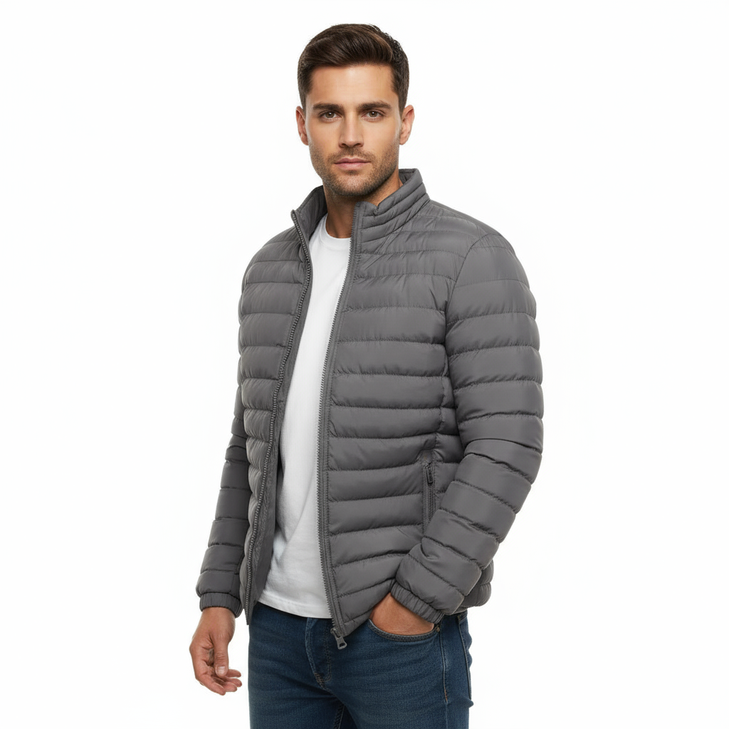 Doudoune Homme Zip Intégral