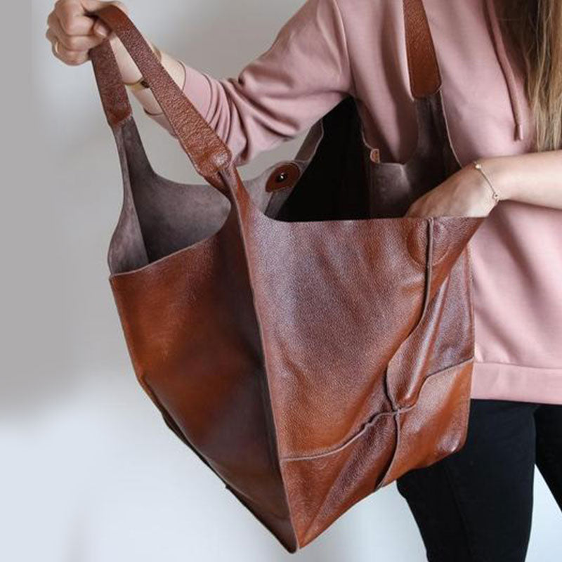 Sac cabas vintage oversize femme