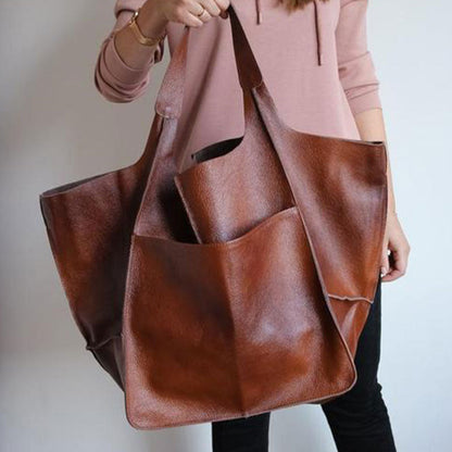 Sac cabas vintage oversize femme