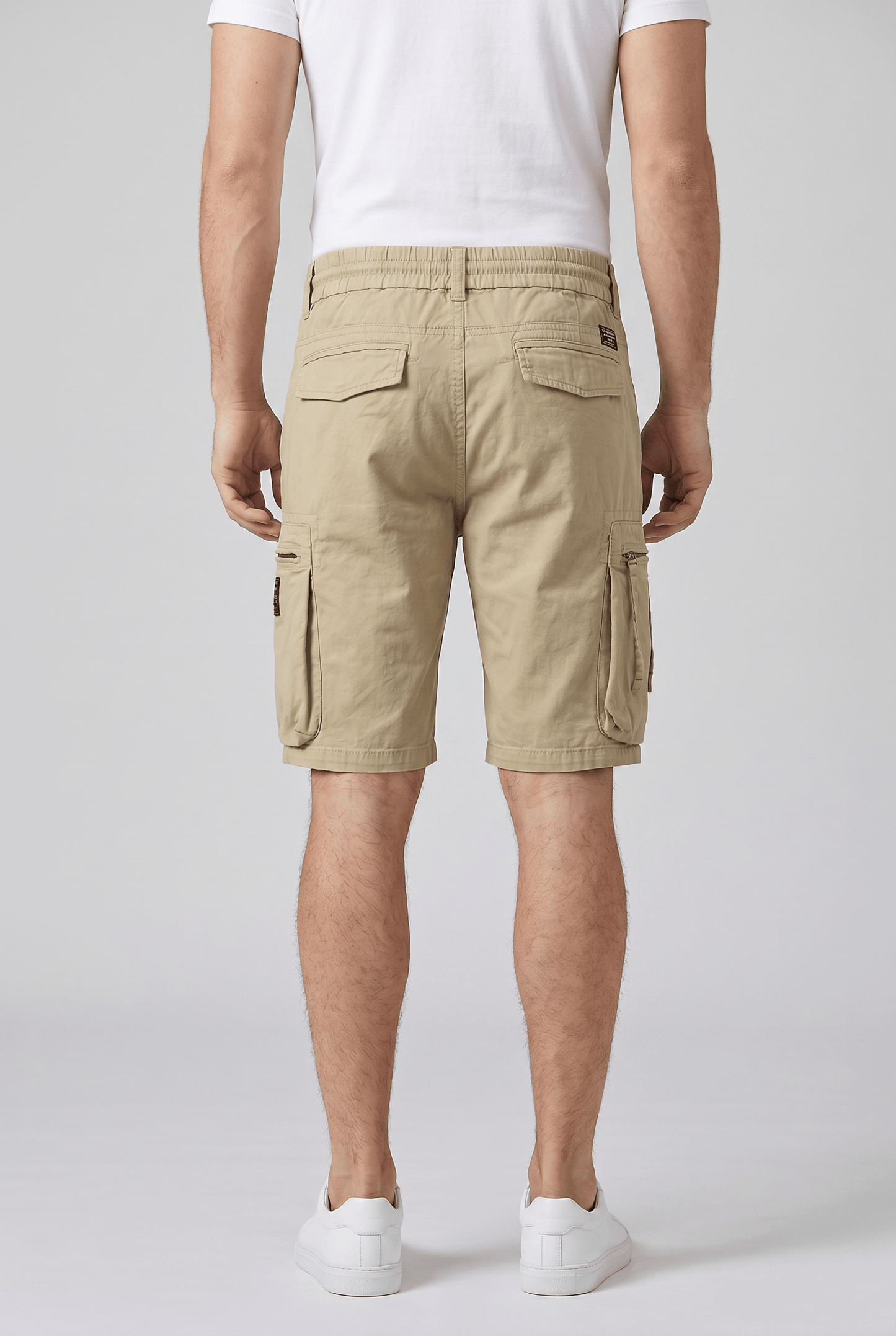 Short Cargo Tactique Homme | Taille à Cordon & Multi-Poches
