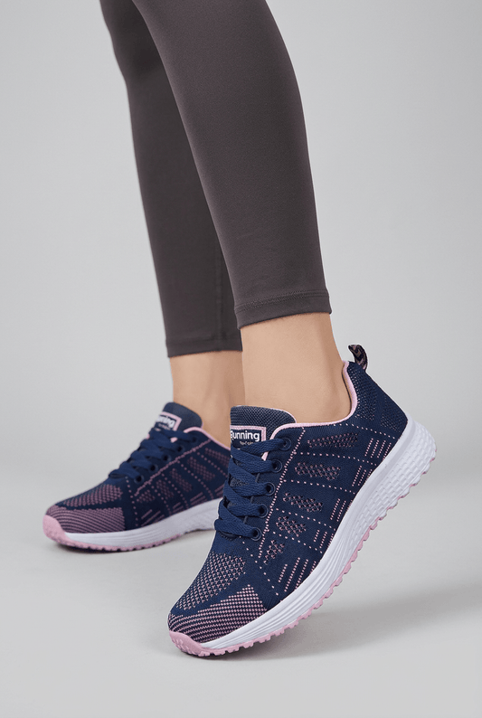 Baskets Femme à Lacets | Bout Rond & Petit Talon