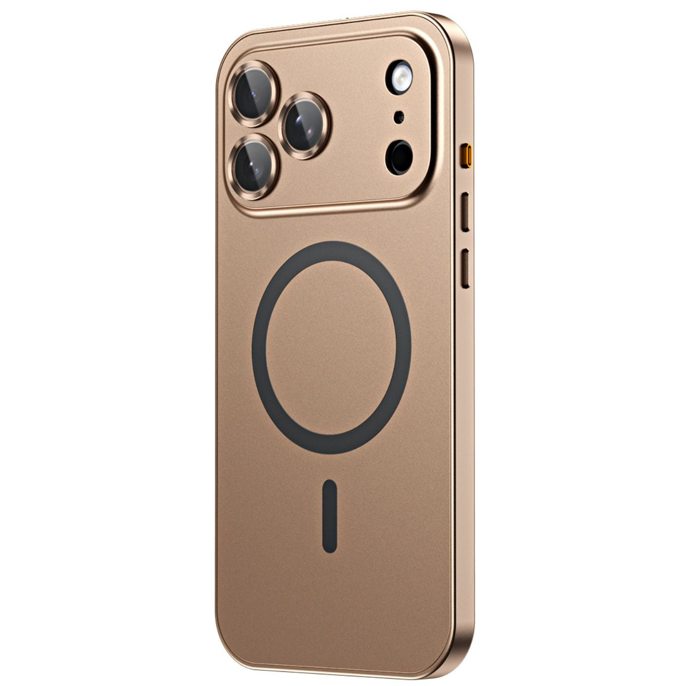 Coque iPhone MagSafe métal premium